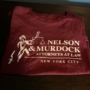 Daredevil T-Shirt Medium. Nelson & Murdock Attorneys At Law.